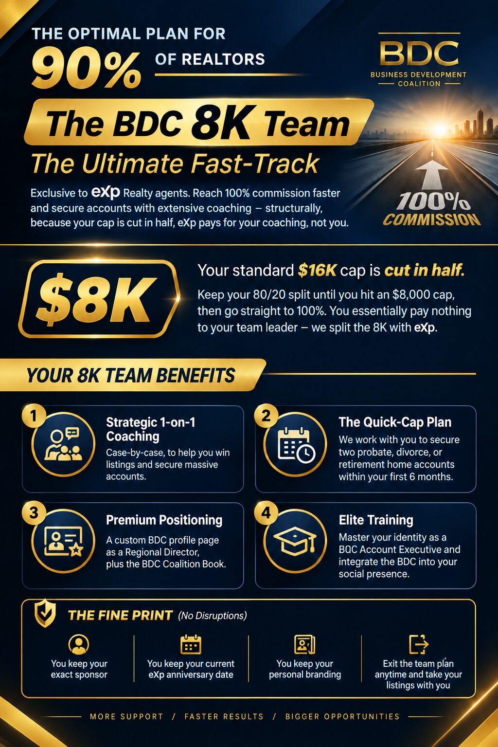 BDC 8K Team Fast-Track Plan